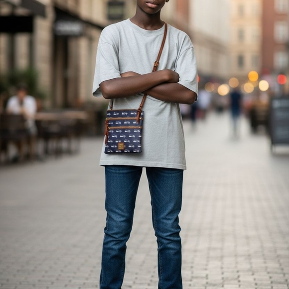 Stylish Navy Crossbody Bag